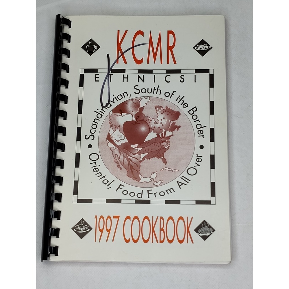 Cookbook KCMR ETHNICS Cooking‎ 1997 Radio Food Very VTG Great Rare SEE